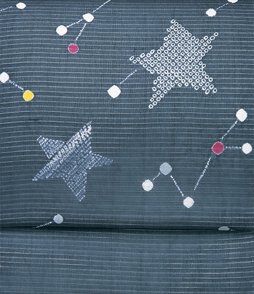 Kimono pattern of stars
