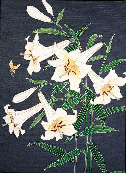 きものの文様 夏の植物 草花の文様で涼やかに装う 家庭画報 International Japan Edition